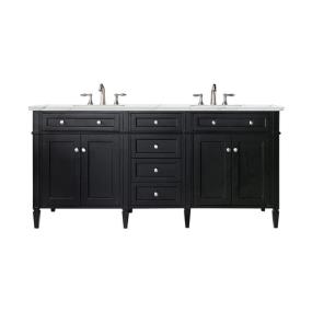 Base with Sink Top Black Onyx Grey / Black Vanities