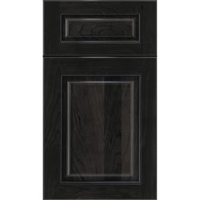 Square Charcoal Dark Finish Square Cabinets