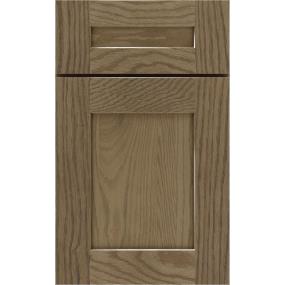 5 Piece Buckskin Medium Finish 5 Piece Cabinets