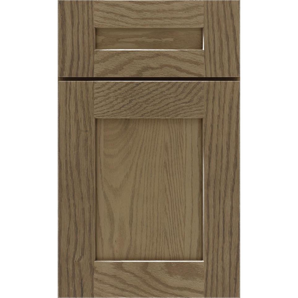 5 Piece Buckskin Medium Finish 5 Piece Cabinets