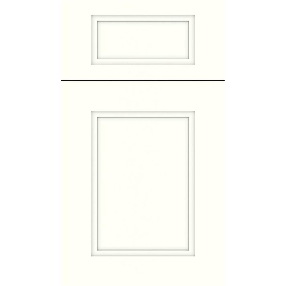 5 Piece Alabaster Paint - White 5 Piece Cabinets