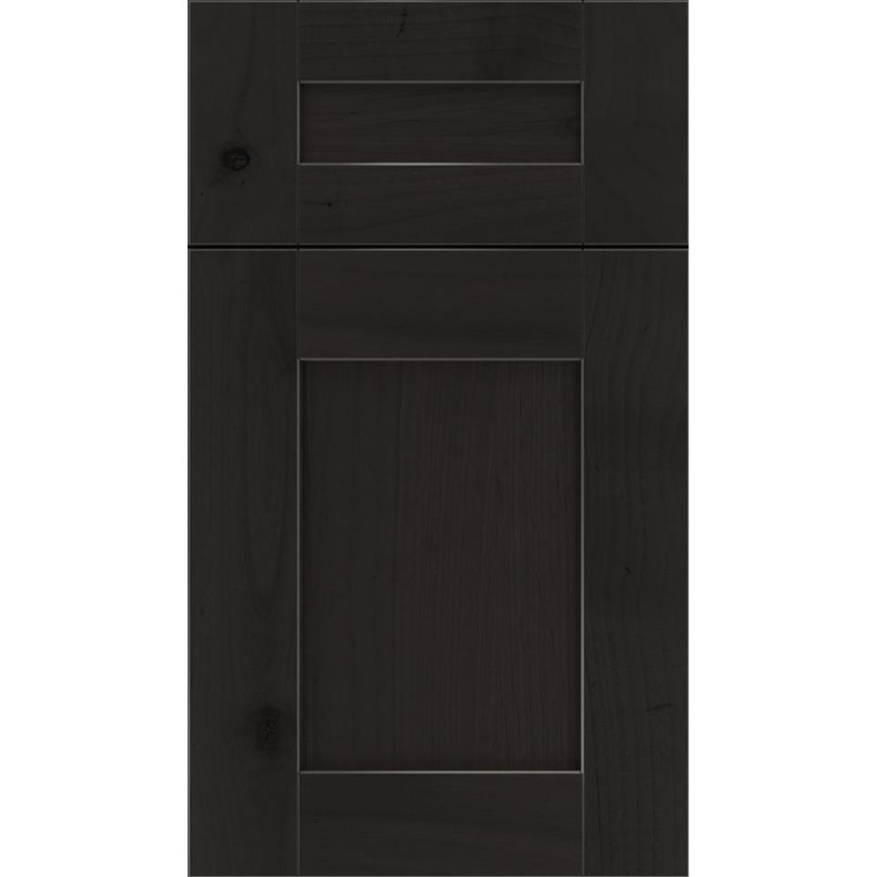 Square Charcoal Dark Finish Square Cabinets