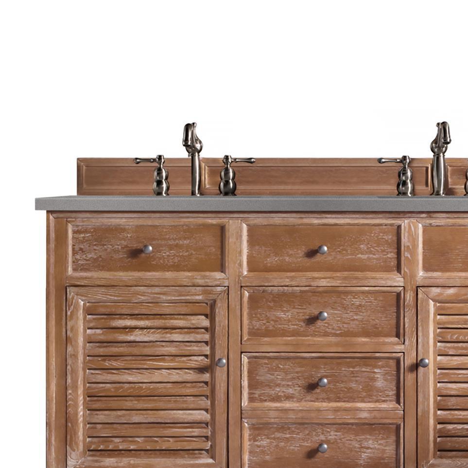 Base with Sink Top Driftwood Medium Finish Vanities