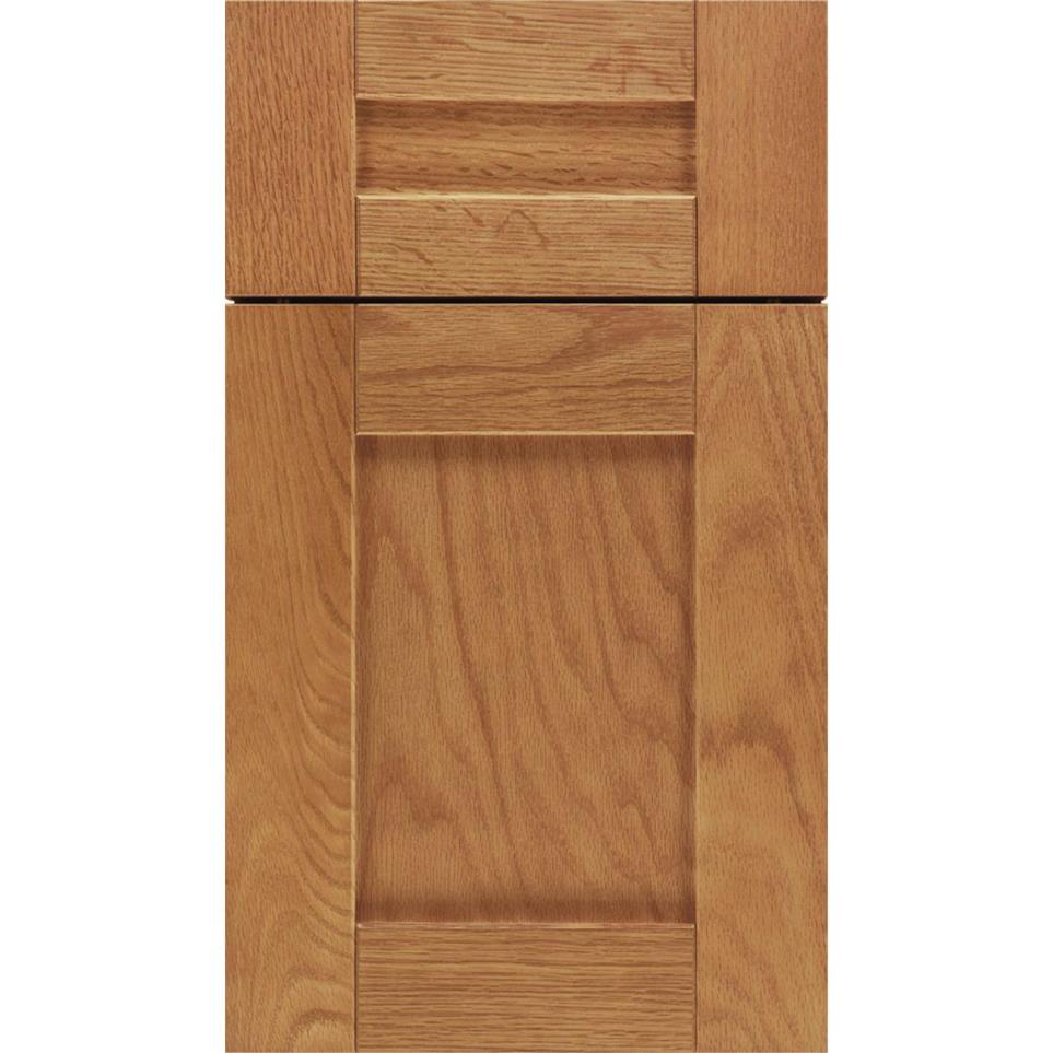 Square Spice Light Finish Square Cabinets