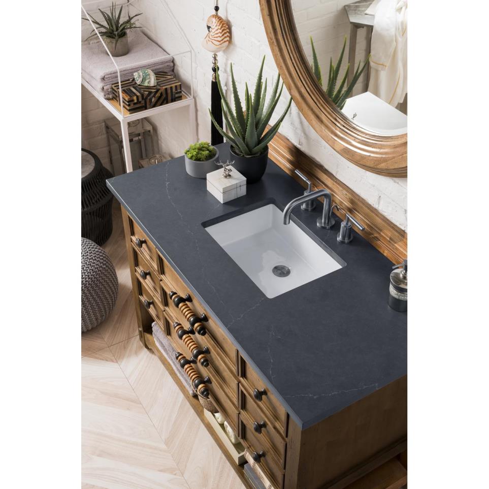 Base with Sink Top Honey Alder Light Finish Vanities