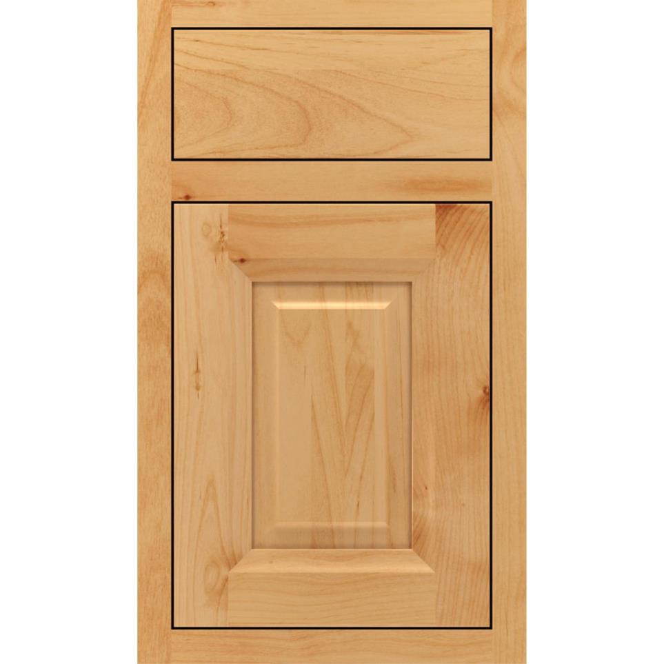 Square Natural Light Finish Square Cabinets
