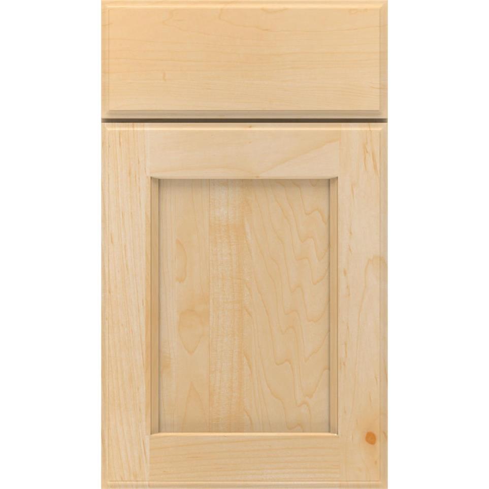 Square Natural Light Finish Square Cabinets