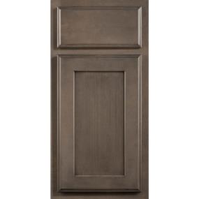 Square Smokey Hills Medium Finish Square Cabinets
