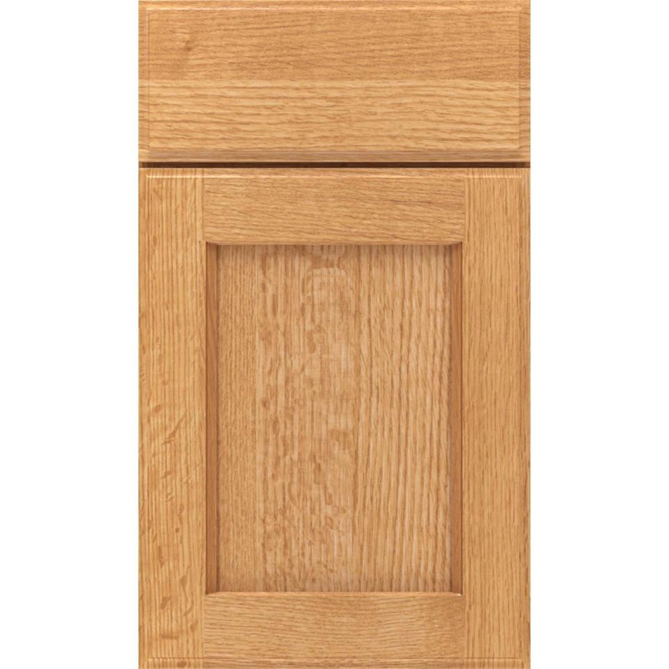 Square Natural Light Finish Square Cabinets