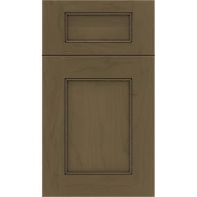 5 Piece Cortado Black Glaze Glaze - Stain 5 Piece Cabinets
