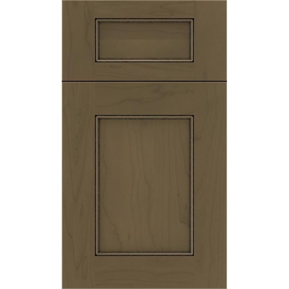 5 Piece Cortado Black Glaze Glaze - Stain 5 Piece Cabinets