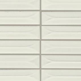 Mosaic Pearl Glossy White Tile