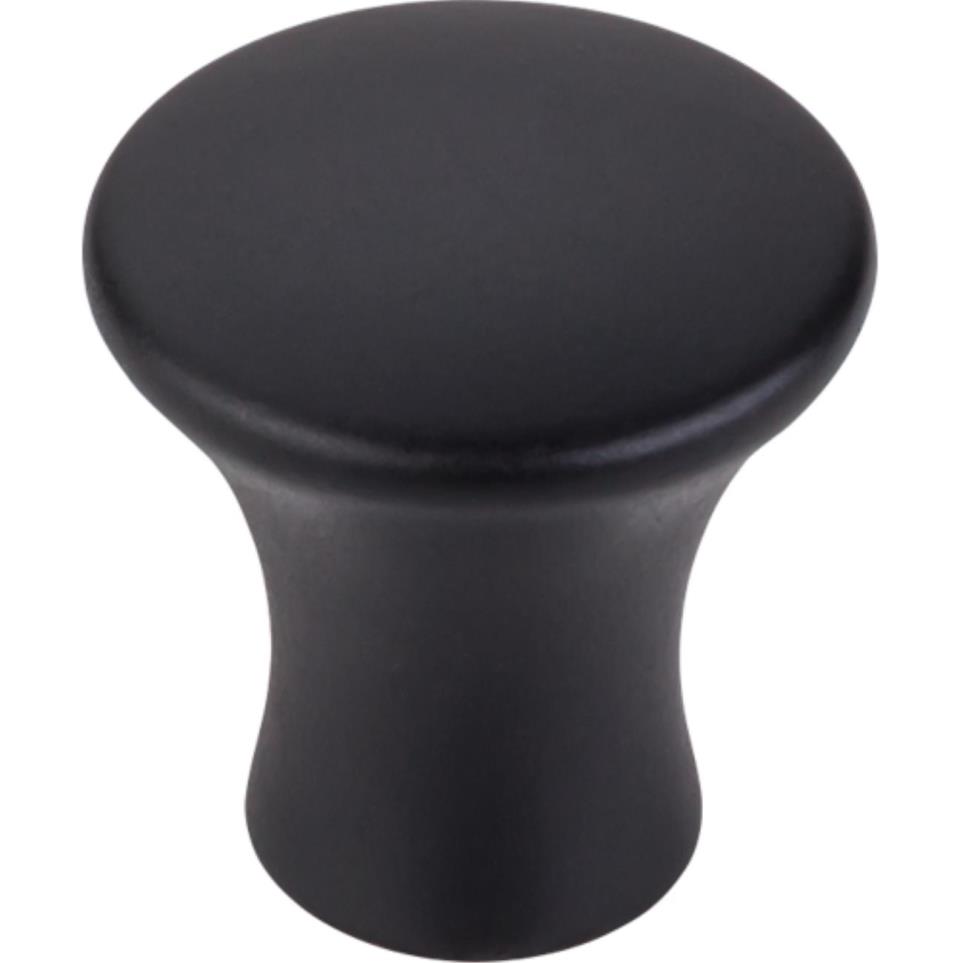 Knob Flat Black Black Knobs