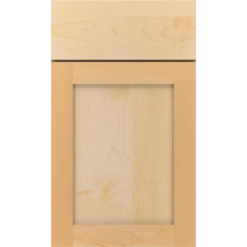 Square Natural Light Finish Square Cabinets