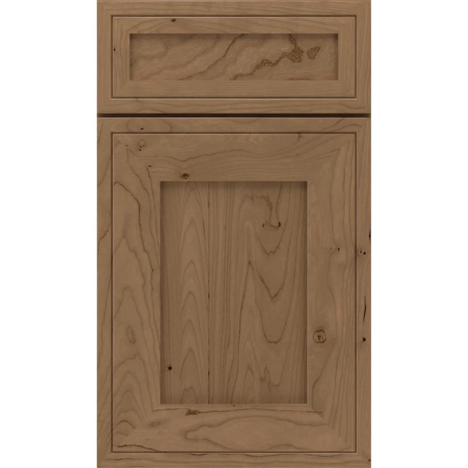 Square Gunny Medium Finish Square Cabinets