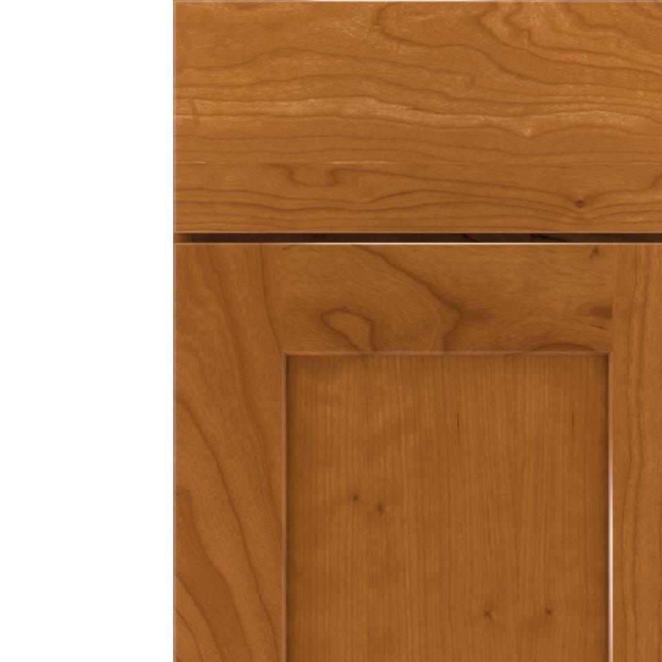 Square Palomino Medium Finish Square Cabinets