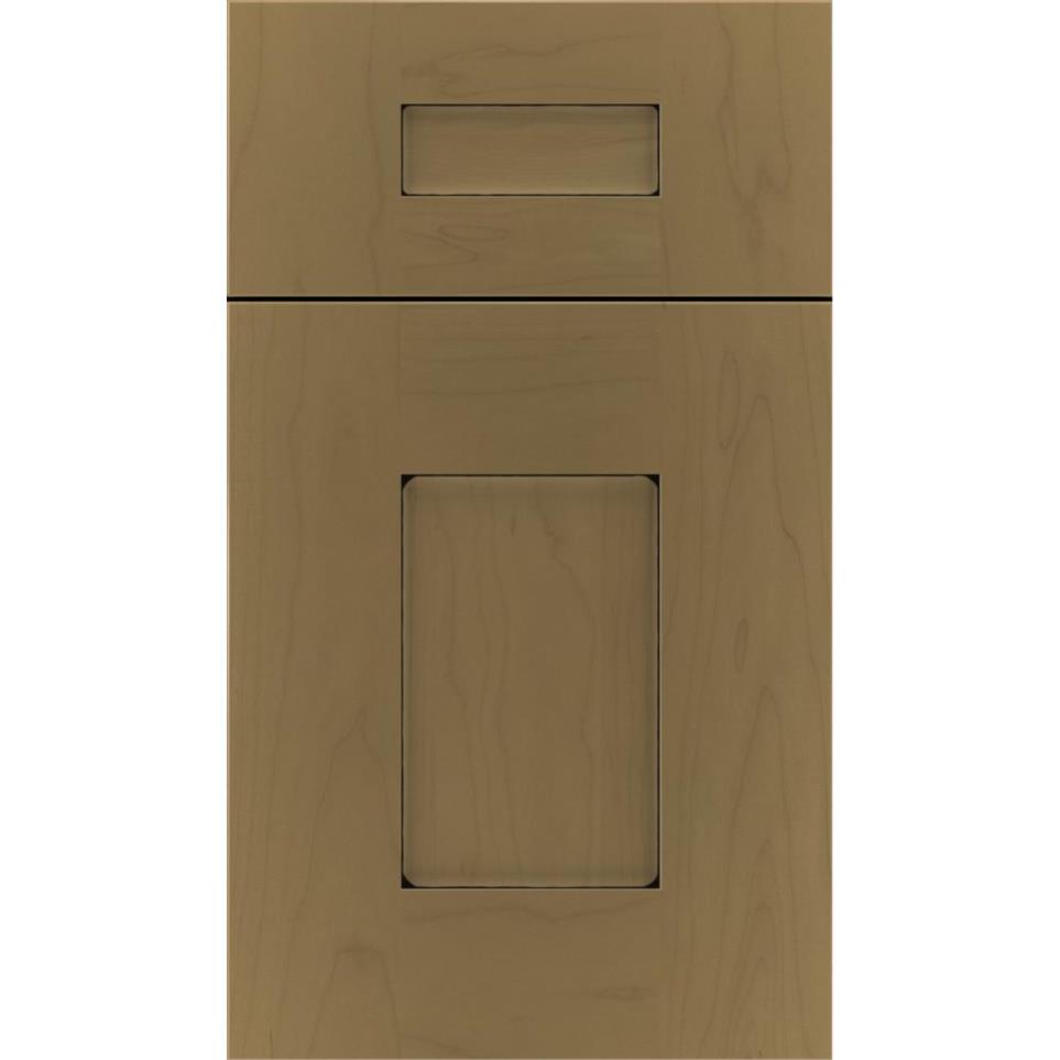 5 Piece Frappe Black Glaze Glaze - Stain 5 Piece Cabinets