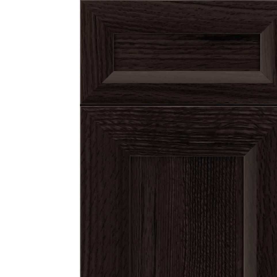 5 Piece Charcoal Dark Finish 5 Piece Cabinets