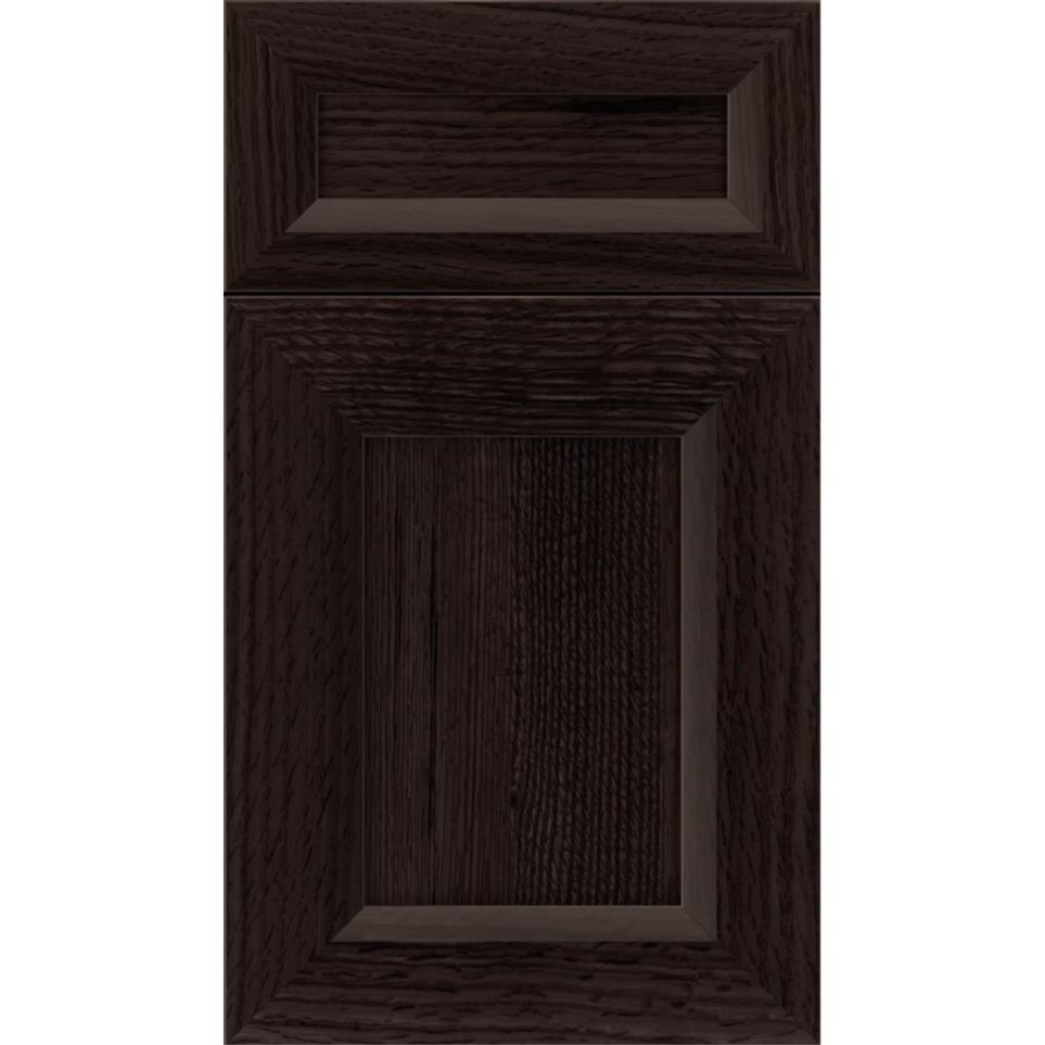 5 Piece Charcoal Dark Finish 5 Piece Cabinets