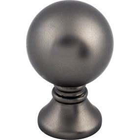 Knob Ash Gray Chrome Knobs