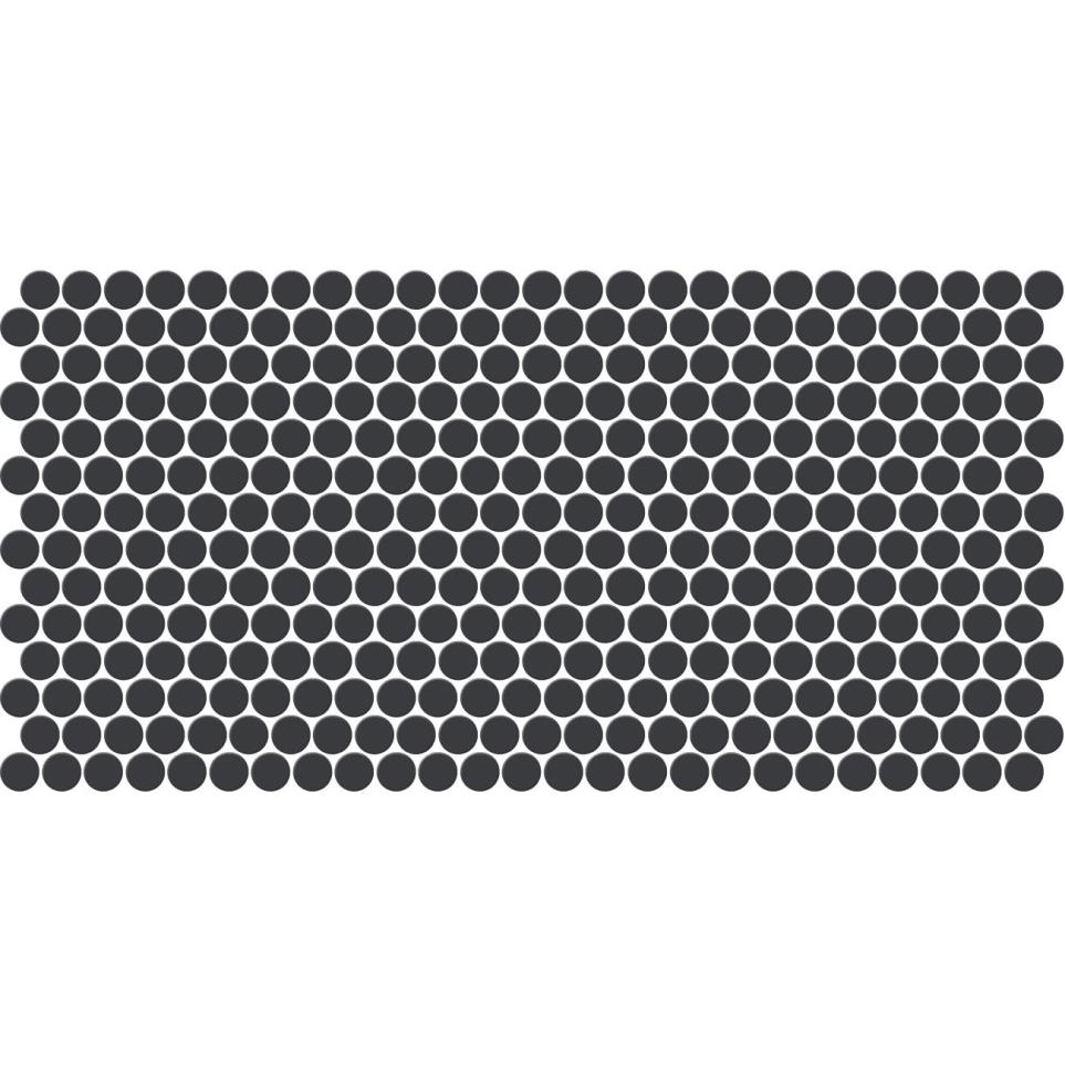 Mosaic Black/Ebony Matte Black Tile