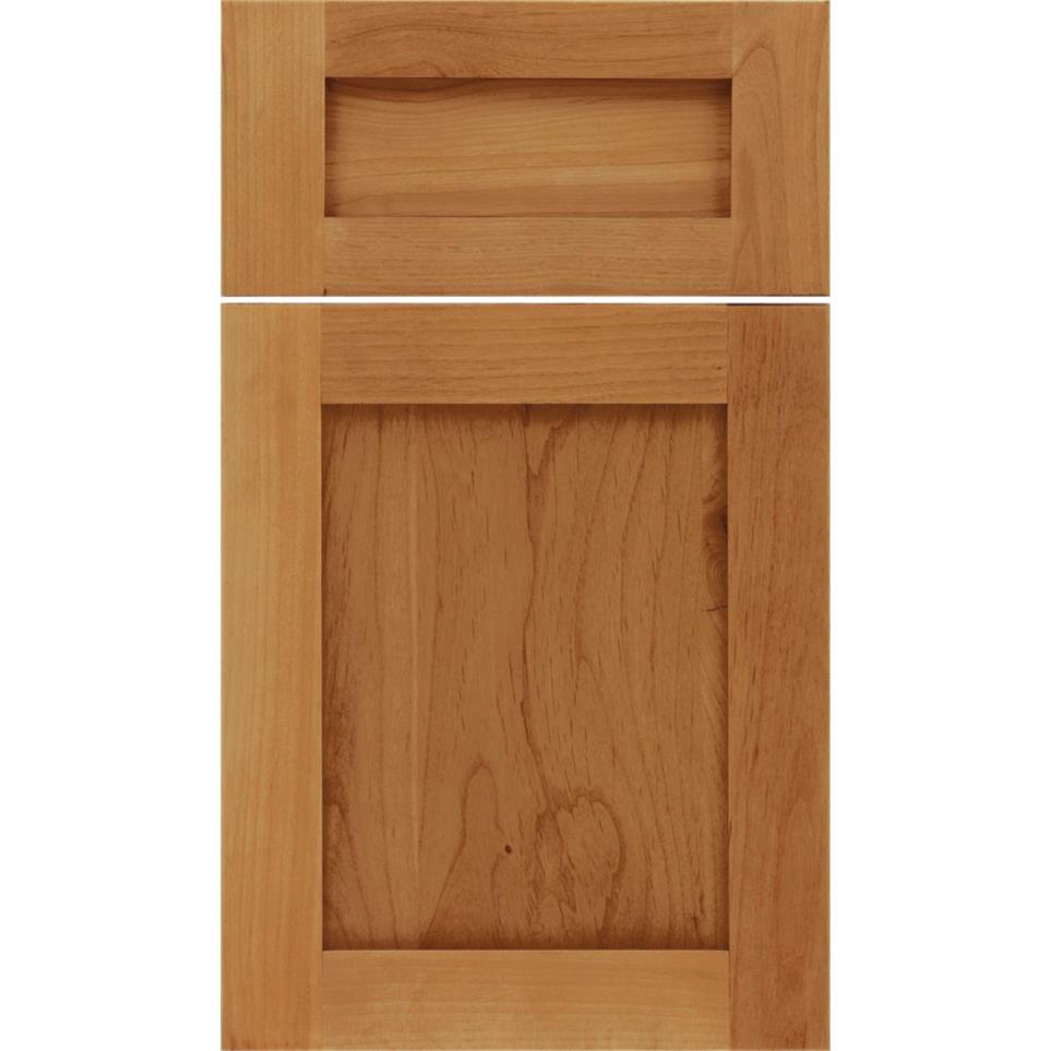 Square Natural Light Finish Square Cabinets