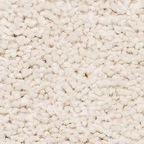 Textured Saxony Ivory Charm White Carpet