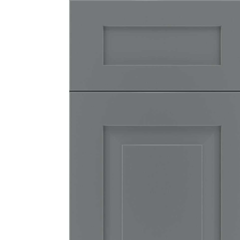 5 Piece Cloudburst Paint - Grey 5 Piece Cabinets