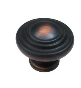 Knob Brushed Oil-Rubbed Bronze Bronze Knobs