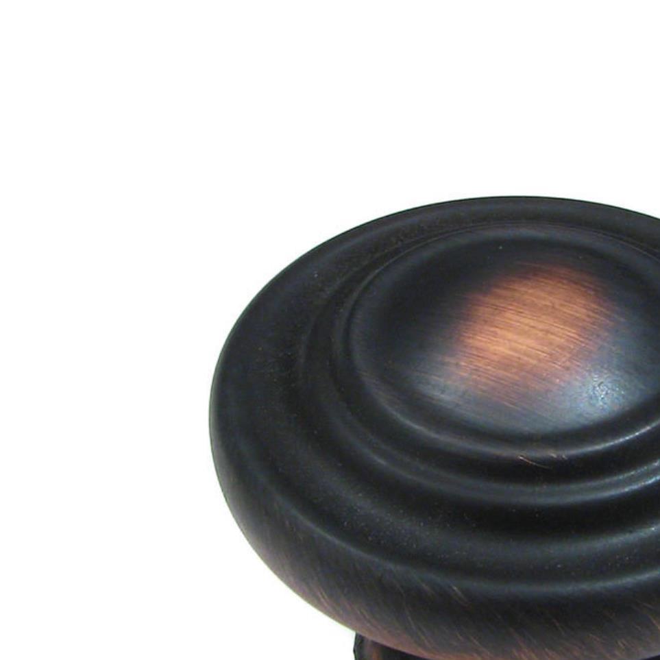 Knob Brushed Oil-Rubbed Bronze Bronze Knobs