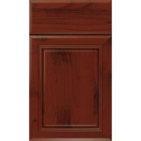 Square Marsala Dark Finish Square Cabinets