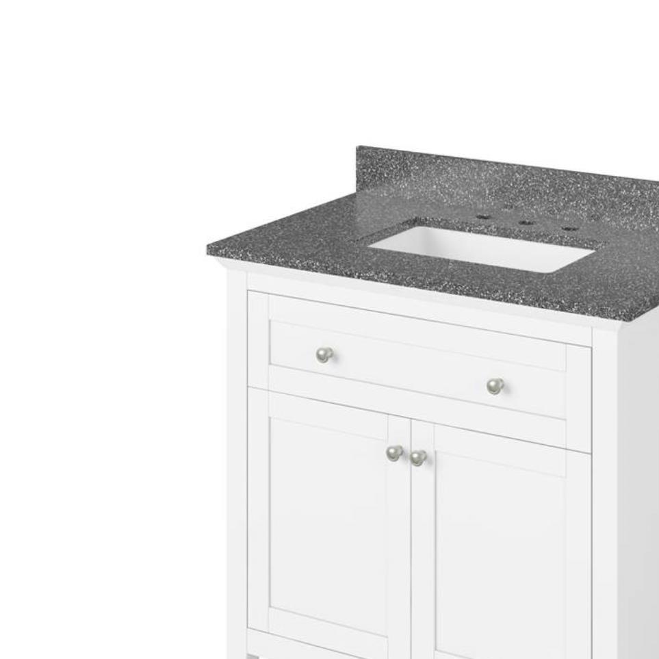 Base with Sink Top White White Vanities