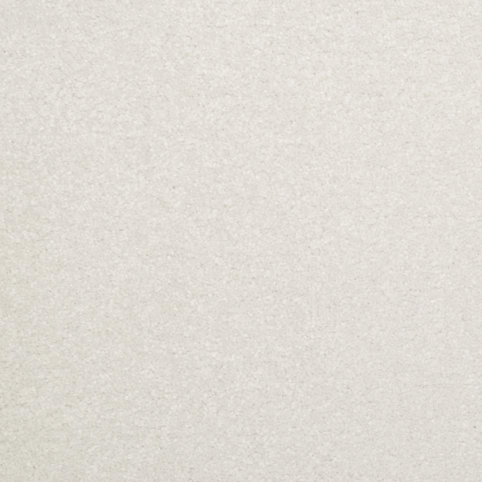 Textured Saxony Pearl White Carpet
