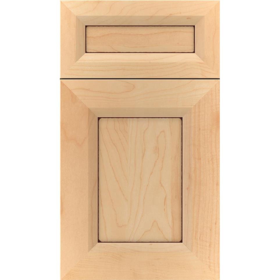 5 Piece Natural Mocha Glaze Glaze - Stain 5 Piece Cabinets