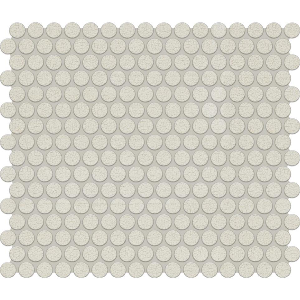 Mosaic Crema Matte White Tile