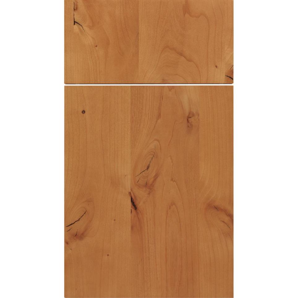 Slab Ginger Light Finish Slab Cabinets