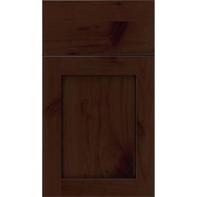 Square Cappuccino Black Glaze Glaze - Stain Square Cabinets