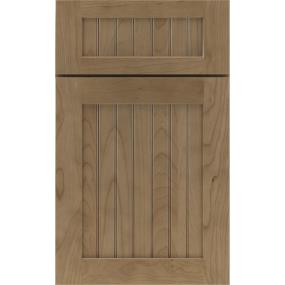 5 Piece Buckskin Medium Finish 5 Piece Cabinets