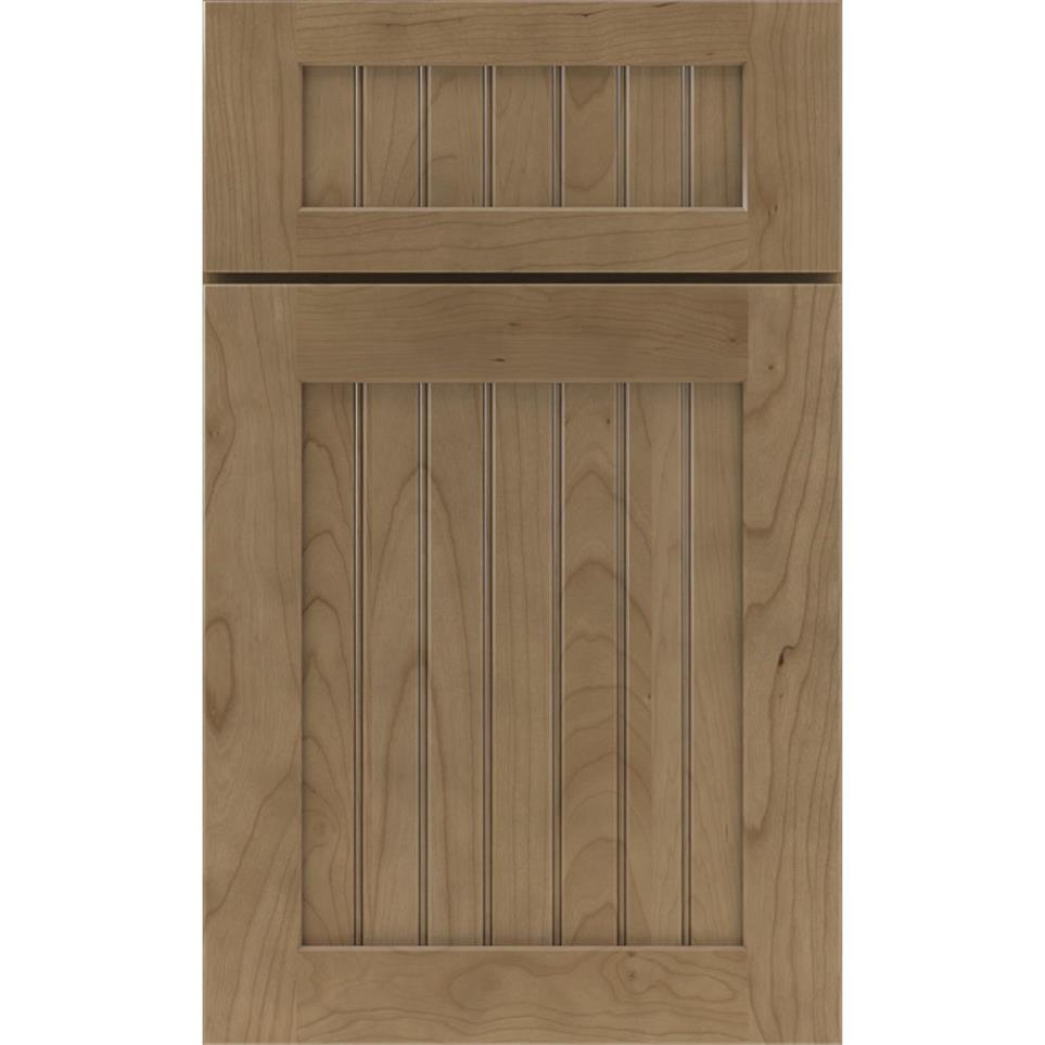 5 Piece Buckskin Medium Finish 5 Piece Cabinets
