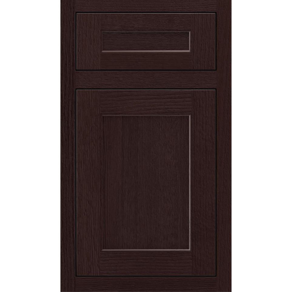 5 Piece Teaberry Dark Finish 5 Piece Cabinets