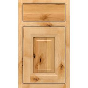 Square Natural Light Finish Square Cabinets