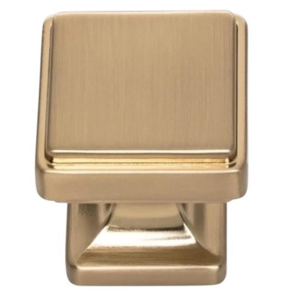 Knob Warm Brass Brass / Gold Knobs