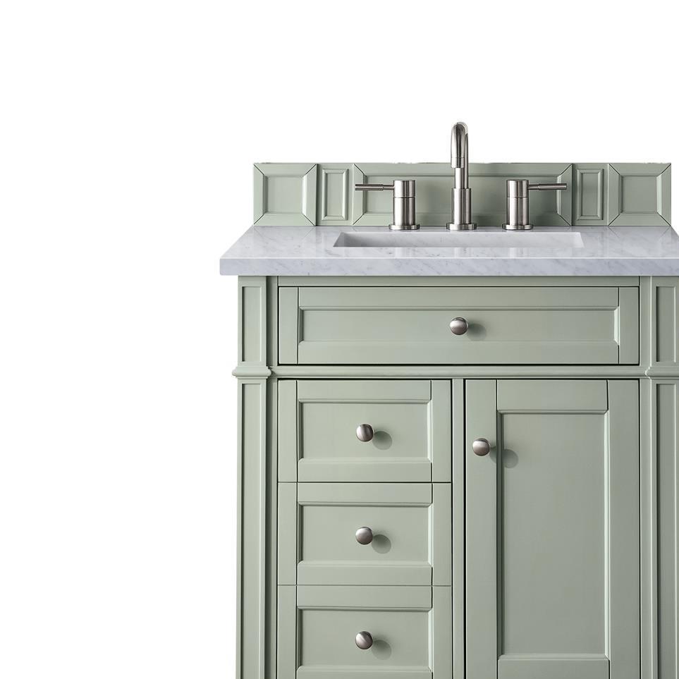 Base with Sink Top Sage Green Green Vanities