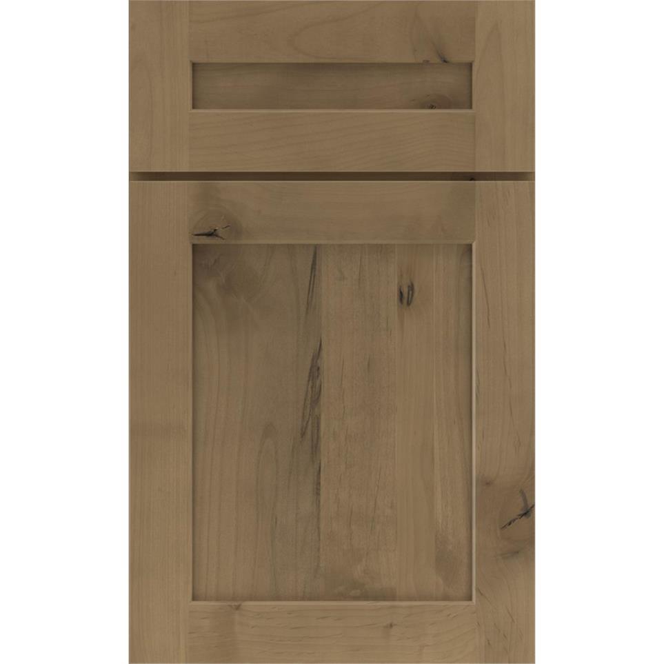 5 Piece Buckskin Medium Finish 5 Piece Cabinets