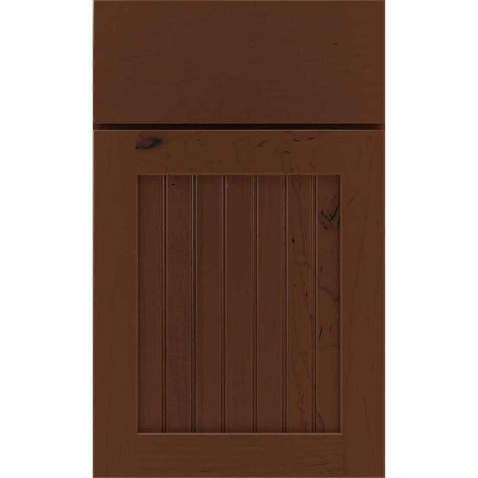 Square Chocolate Dark Finish Square Cabinets