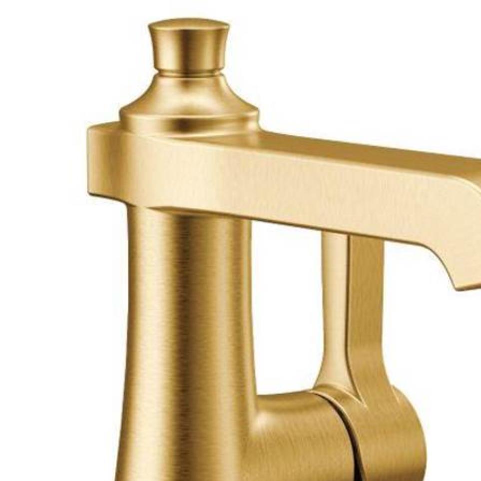 Bath Brushed Gold Brass / Gold Faucets