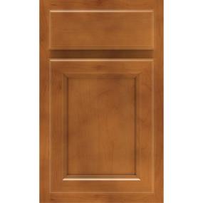 Square Cattail Medium Finish Square Cabinets