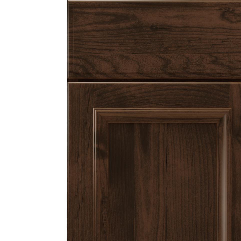 Square Rodeo Dark Finish Square Cabinets