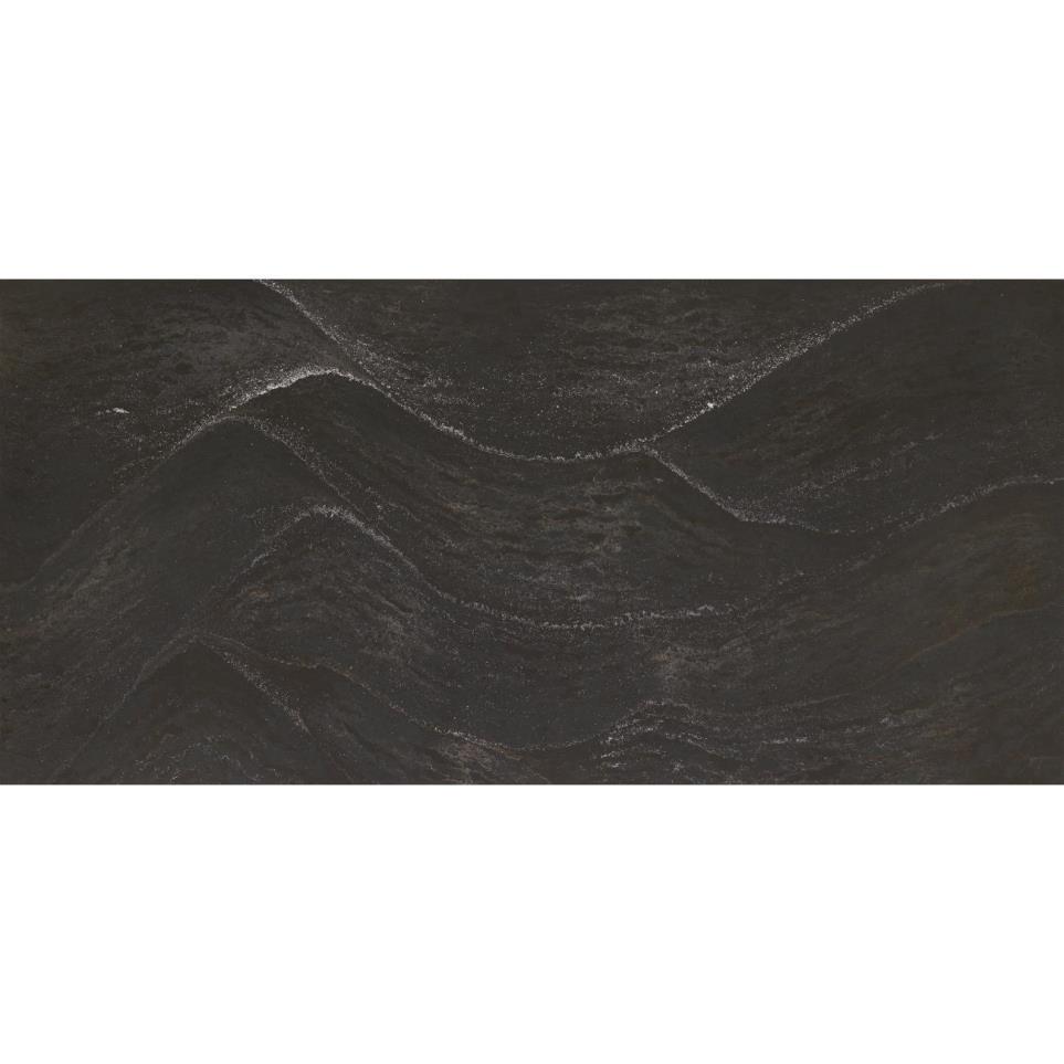 Slab Remington Steel Grey / Black Quartz Countertops