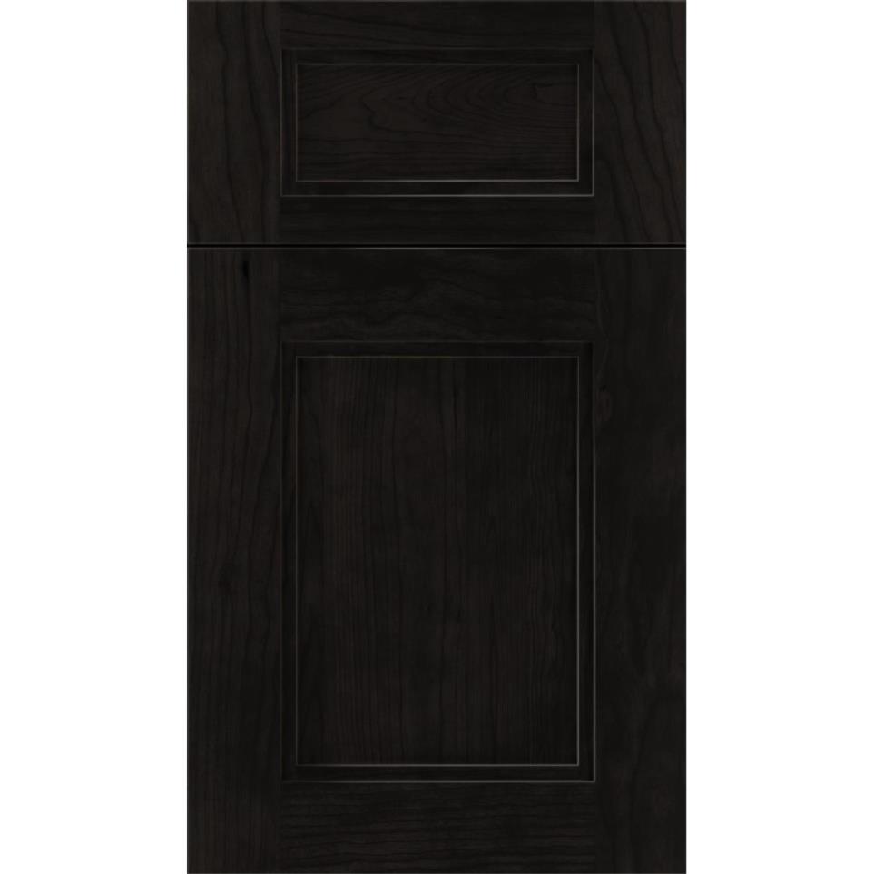 5 Piece Charcoal Dark Finish 5 Piece Cabinets